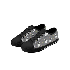 Sheep Kid's Low Top Canvas Shoes
