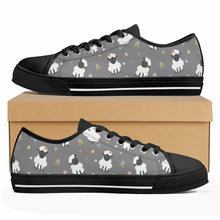 Sheep Women's Low Top Canvas Shoes