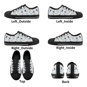 Sheep Kid's Low Top Canvas Shoes