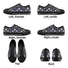 Sheep Kid's Low Top Canvas Shoes