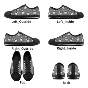 Sheep Kid's Low Top Canvas Shoes