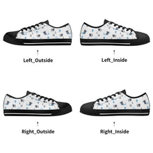 Sheep Women's Low Top Canvas Shoes