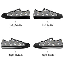 Sheep Women's Low Top Canvas Shoes