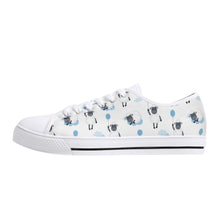 Sheep Women's Low Top Canvas Shoes