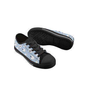 Sheep Kid's Low Top Canvas Shoes