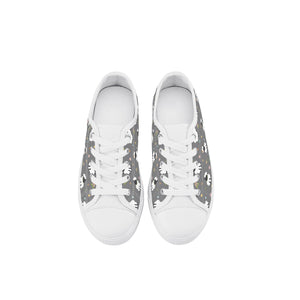 Sheep Kid's Low Top Canvas Shoes