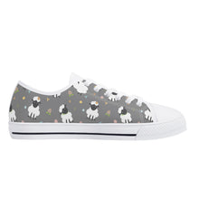 Sheep Women's Low Top Canvas Shoes