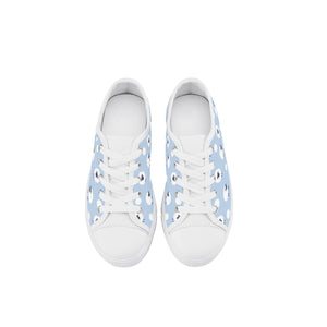 Sheep Kid's Low Top Canvas Shoes