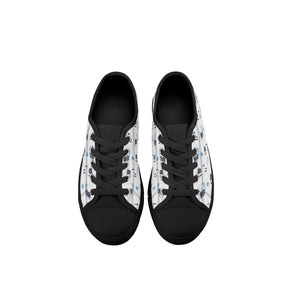 Sheep Kid's Low Top Canvas Shoes