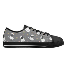 Sheep Women's Low Top Canvas Shoes