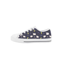 Sheep Kid's Low Top Canvas Shoes