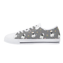 Sheep Women's Low Top Canvas Shoes