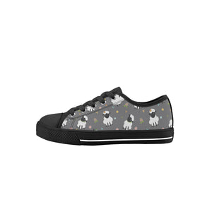 Sheep Kid's Low Top Canvas Shoes