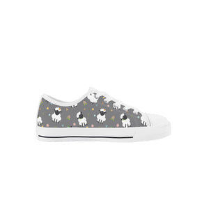 Sheep Kid's Low Top Canvas Shoes