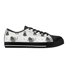 Sloth Women's Low Top Canvas Shoes