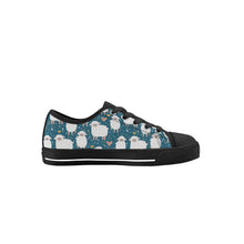 Sheep Kid's Low Top Canvas Shoes