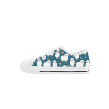 Sheep Kid's Low Top Canvas Shoes