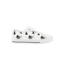 Sloth Kid's Low Top Canvas Shoes