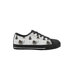 Sloth Kid's Low Top Canvas Shoes