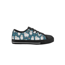 Sheep Kid's Low Top Canvas Shoes