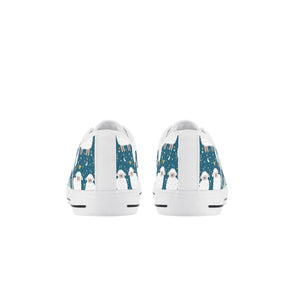 Sheep Kid's Low Top Canvas Shoes