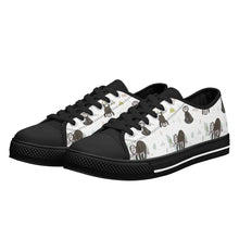 Sloth Women's Low Top Canvas Shoes