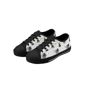 Sloth Kid's Low Top Canvas Shoes