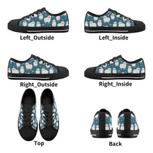 Sheep Kid's Low Top Canvas Shoes