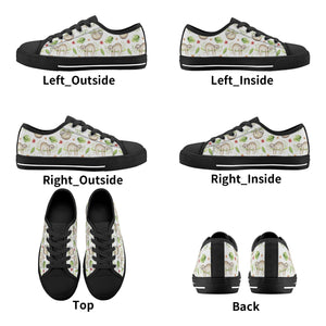 Sloth Kid's Low Top Canvas Shoes