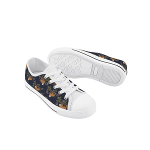 Sloth Kid's Low Top Canvas Shoes