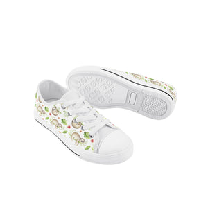 Sloth Kid's Low Top Canvas Shoes