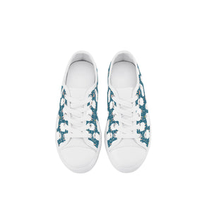 Sheep Kid's Low Top Canvas Shoes