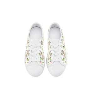 Sloth Kid's Low Top Canvas Shoes