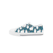 Sheep Kid's Low Top Canvas Shoes