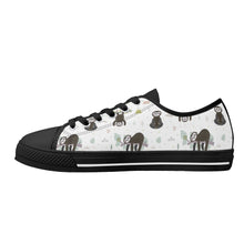 Sloth Women's Low Top Canvas Shoes