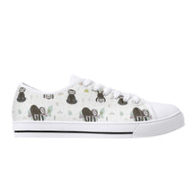 Sloth Women's Low Top Canvas Shoes