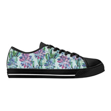 Succulent Women's Low Top Canvas Shoes