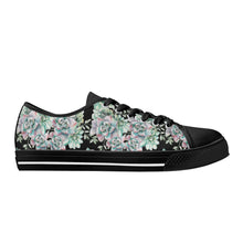 Succulent Women's Low Top Canvas Shoes