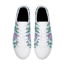 Succulent Women's Low Top Canvas Shoes