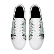 Succulent Women's Low Top Canvas Shoes