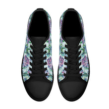 Succulent Women's Low Top Canvas Shoes