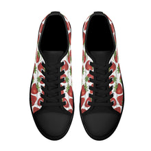 Strawberry Women's Low Top Canvas Shoes