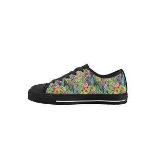 Succulent Kid's Low Top Canvas Shoes