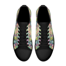 Succulent Women's Low Top Canvas Shoes