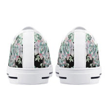 Succulent Women's Low Top Canvas Shoes