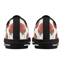 Strawberry Women's Low Top Canvas Shoes