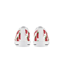 Strawberry Kid's Low Top Canvas Shoes