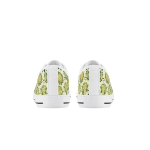 Succulent Kid's Low Top Canvas Shoes