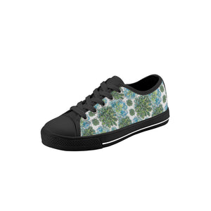 Succulent Kid's Low Top Canvas Shoes