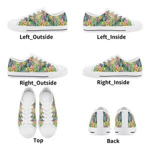 Succulent Kid's Low Top Canvas Shoes